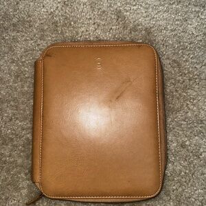 Tan Leather tech book